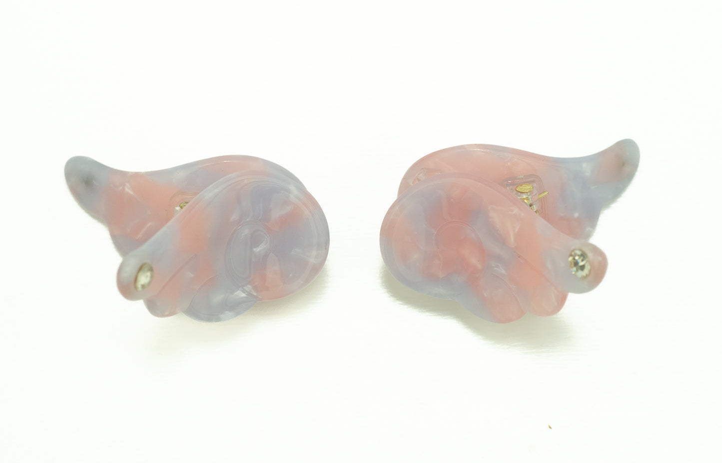 Angel Wings Acetate Mini Hair Claw Clips (Set of 2)