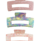 Oversized Acetate Claw Clip
