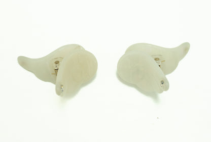 Angel Wings Acetate Mini Hair Claw Clips (Set of 2)