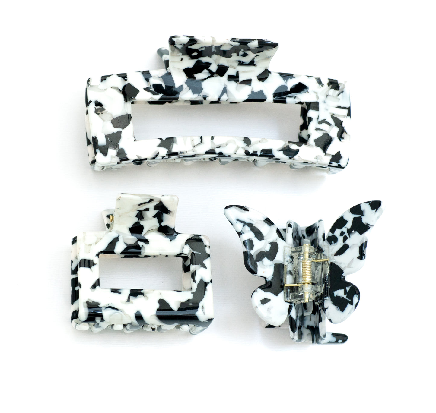 Marbled Onyx Hair Claws